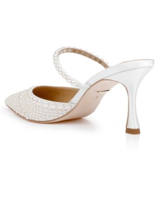 Women's Duchess Pointed Toe Dress Mules