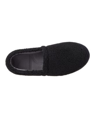 Men's Berber Closed Back Slippers