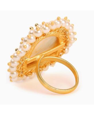 Women's Cluster Stone Statement Ring