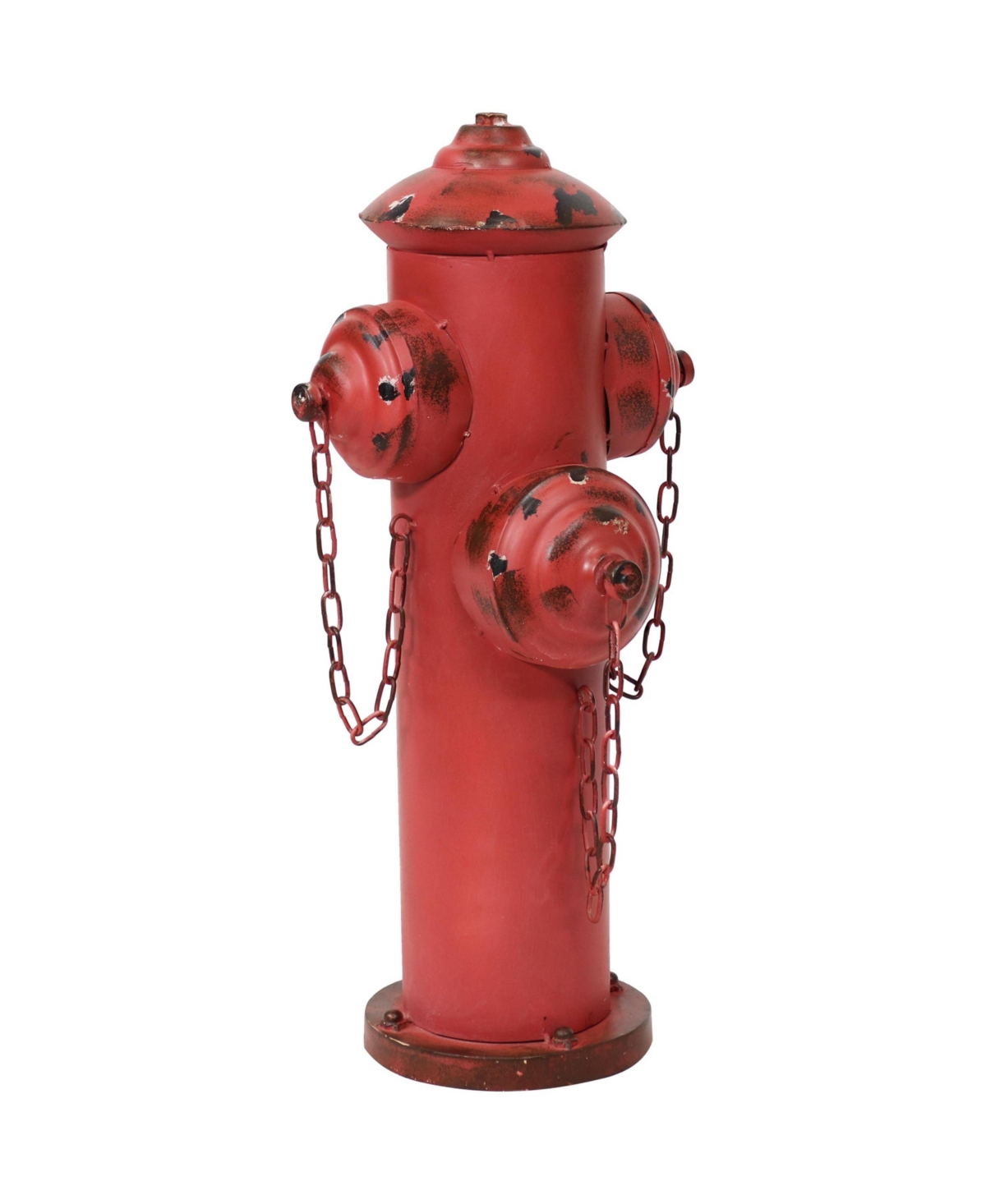 Fire Hydrant for Dogs to On - Dog Fire Hydrant Post for Potty Training - Red Powder-Coated Paint Finish - 20.5 In - Red