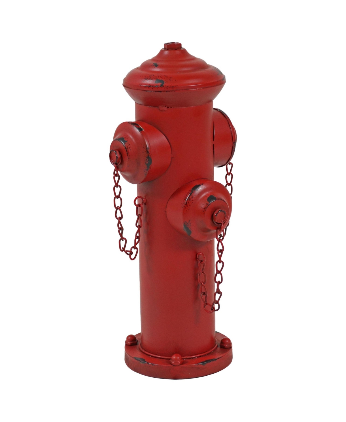 Fire Hydrant for Dogs to on - Dog Fire Hydrant Post for Potty Training- Red Powder-Coated Paint Finish - 14 In - Red