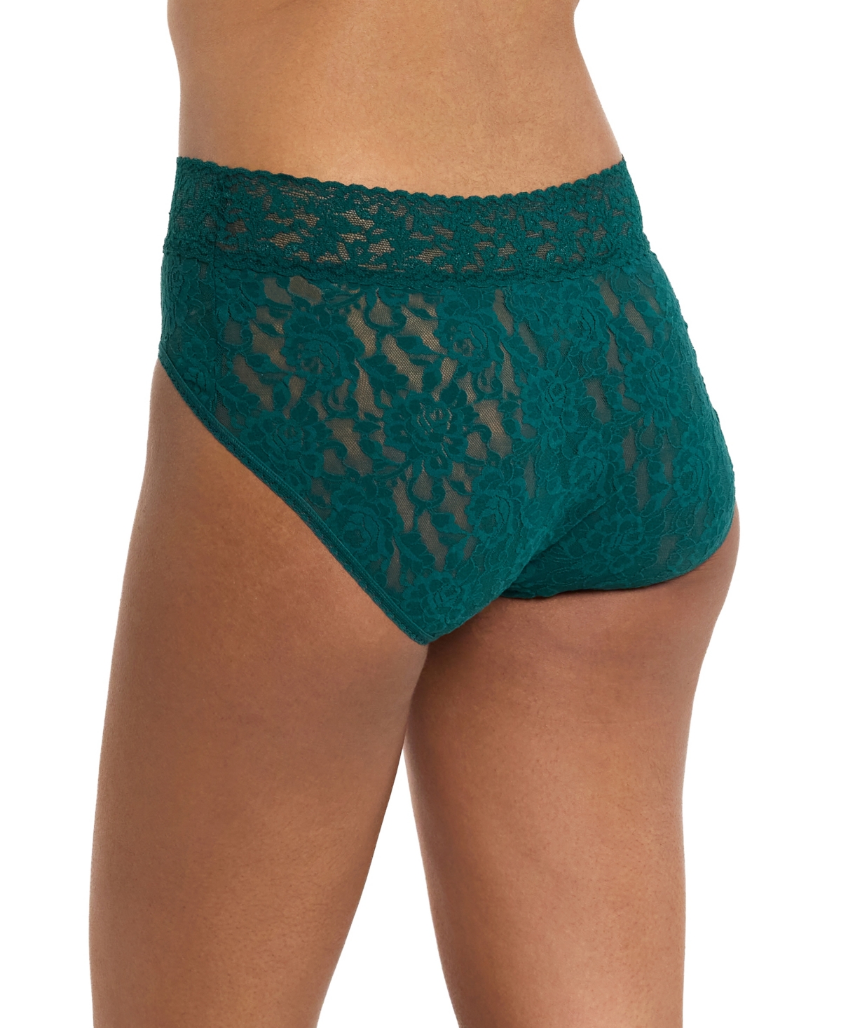 Hanky Panky Women's Signature Lace French Brief Panty In Green