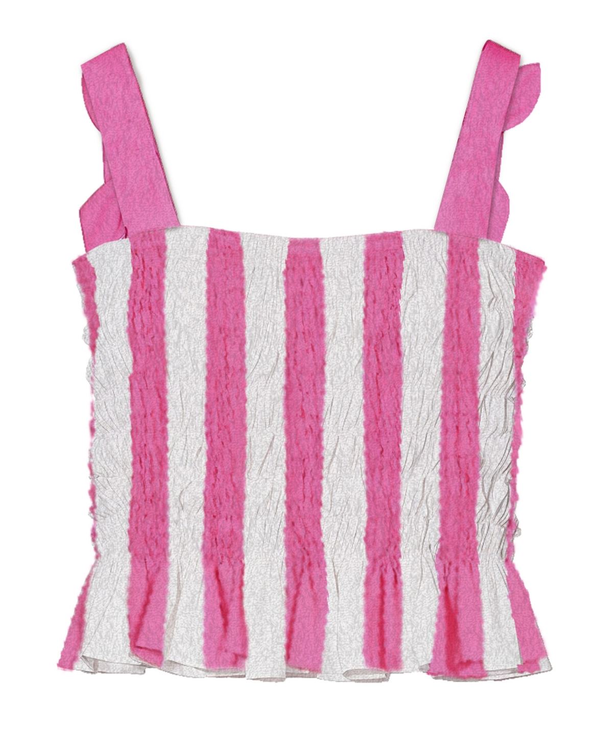 Disney Toddler And Little Girls 2-piece Stitch Embroidered Stripe Top And Skirt Set