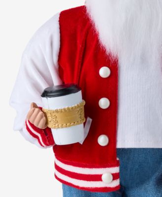 Whimsy Caucasian Varsity Jacket Santa, Macy's Exclusive 