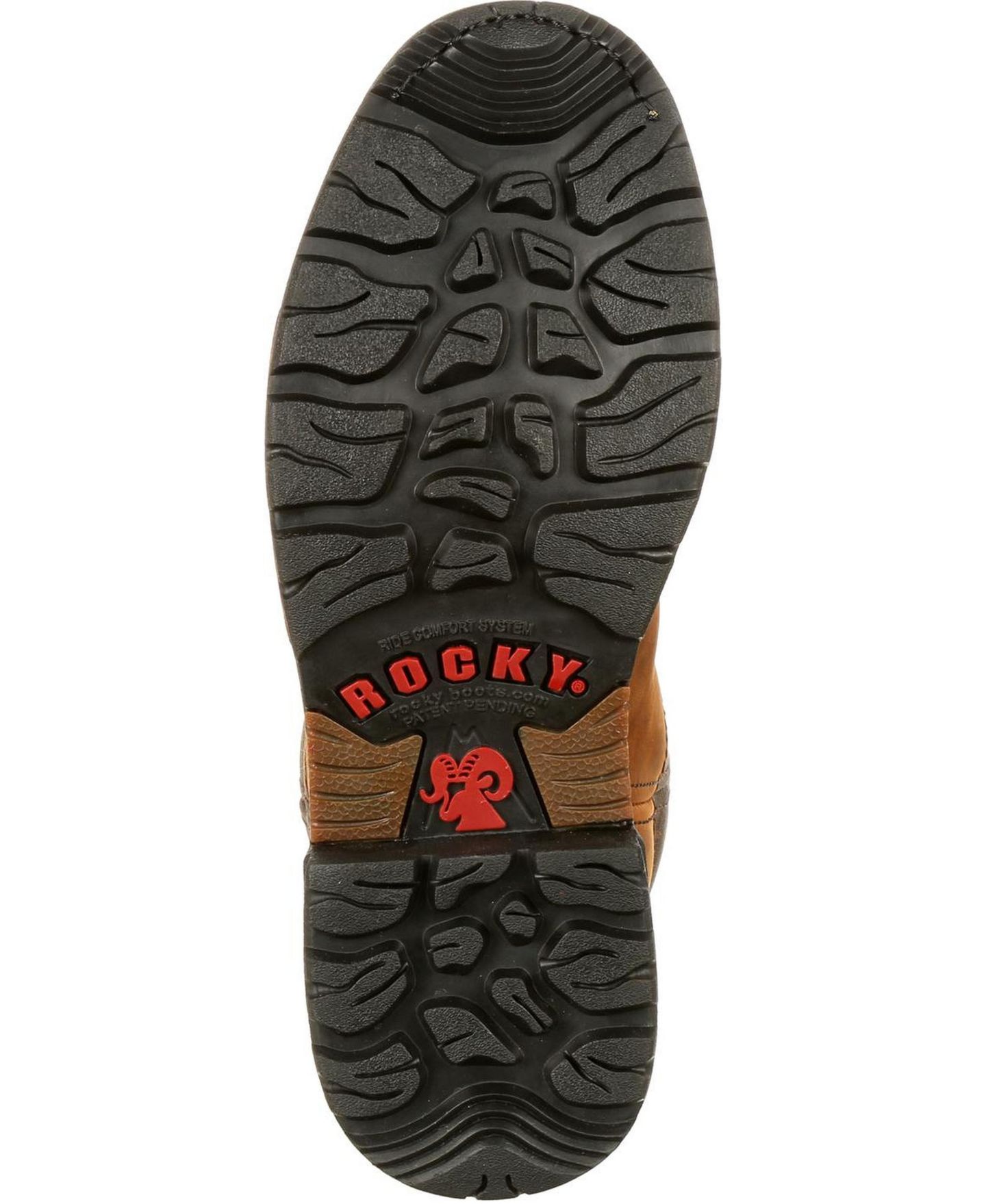 Мужские ботинки ROCKY Original Ride 200G Insulated Waterproof Wellington Boot, цвет: Коричневый — фото 9