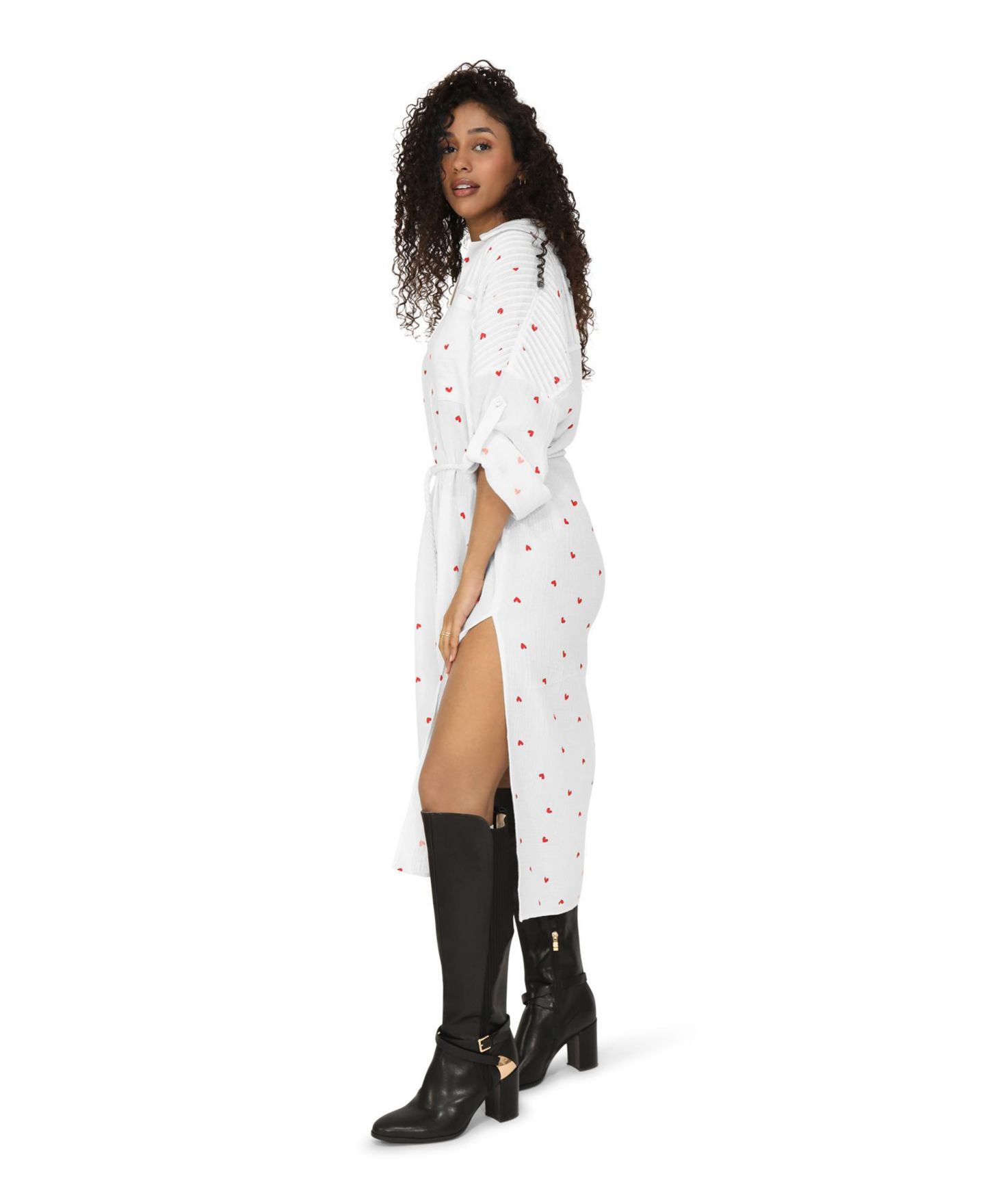 Женское платье Belle & Bloom Seven Wonders Maxi Shirt Dress, цвет: Cupid — фото 2