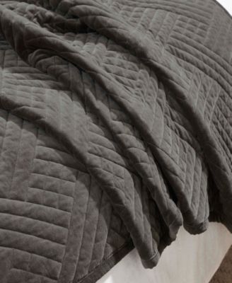 Karina Cotton Velvet Lightweight 3-Pc. Quilt Set, King