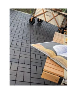 Streamdale Plastic Interlocking Deck Tiles, 44 Pack