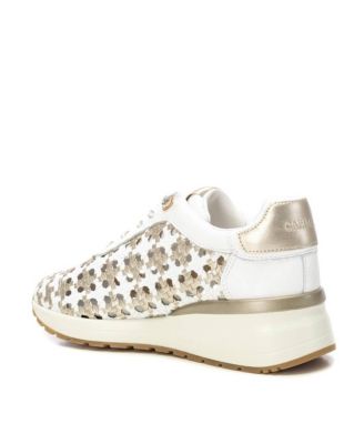 Carmela Leather Women's Braided Sneakers By XTI