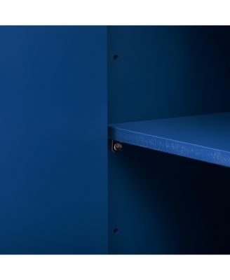 Streamdale Rubberwood Veneer Sideboard Cabinet with Adjustable Shelves