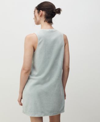Women's Overdyed Terry Cotton Nightgown