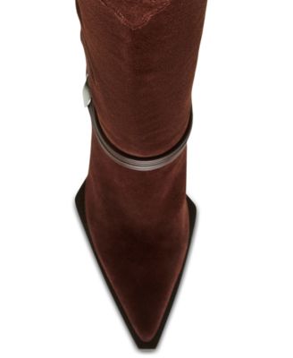 Women's Kyndall Knee-High Embellished Stiletto Western Boots