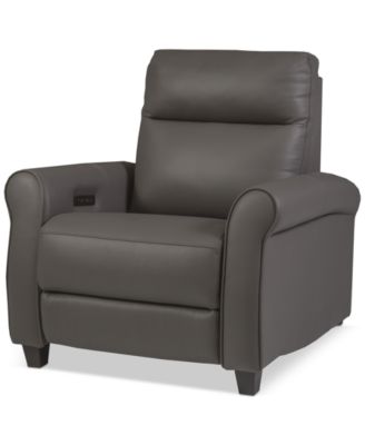 Thandler Leather Power Headrest Recliners, Exclusively at Macy's
