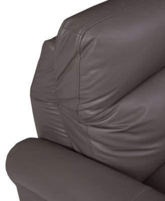 Thandler Leather Power Headrest Recliners, Exclusively at Macy's