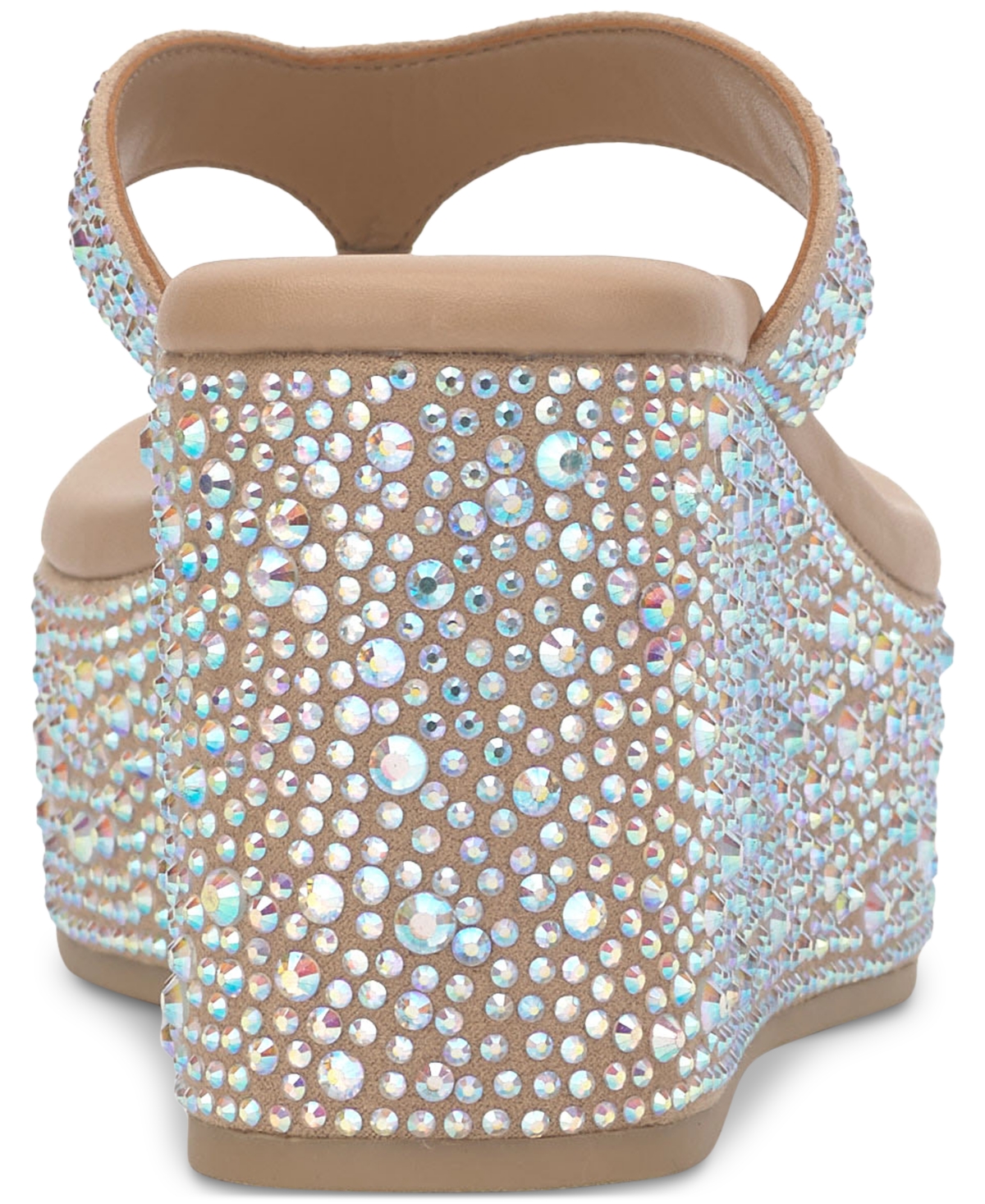 Shop Macy's Women's Loli Embellished Thong Platform Sandals, Exclusively At