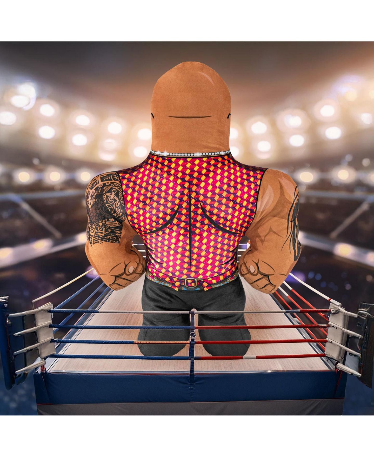 Детская мягкая игрушка Bleacher Creatures The Rock Final Boss 24" Plush — фото 2
