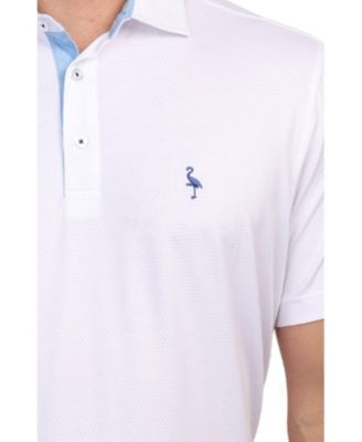 Men's Melange Mesh Performance Polo