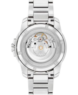 Men's Bold Verso Swiss Automatic Stainless-Steel Watch, 41mm