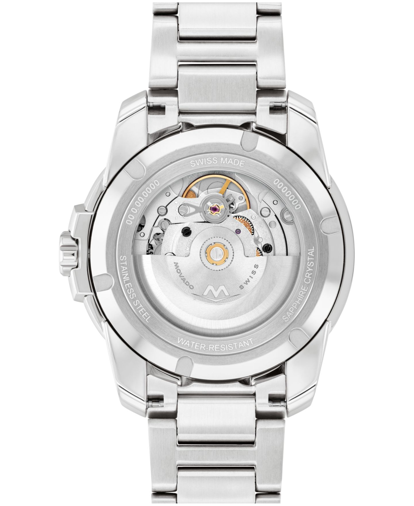 Мужские часы Movado Bold Verso Swiss Automatic Stainless-Steel Watch, 41mm — фото 3