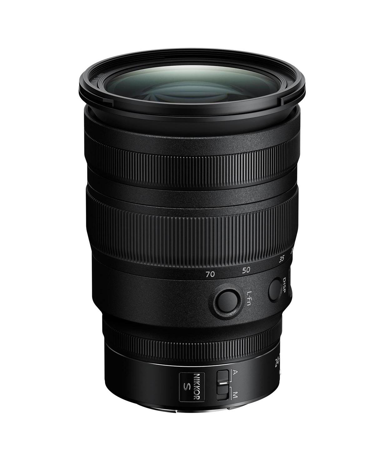 Nikon Z 6II Mirrorless Digital Camera with Nikkor Z 24-70mm f/2.8 S Lens, Bundle with Zoom Li-on X R2 Ttl On-Camera Round Flash Speedlight, Extra Batt