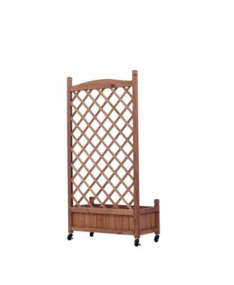 Streamdale 2-Pack Raised Garden Bed with Trellis & Climbing Racks