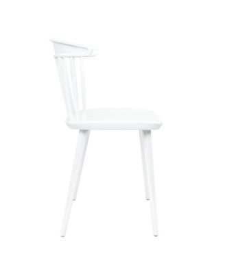 Heavy Duty Plastic Slat Back Dining Chair for Kitchen or Dining Room