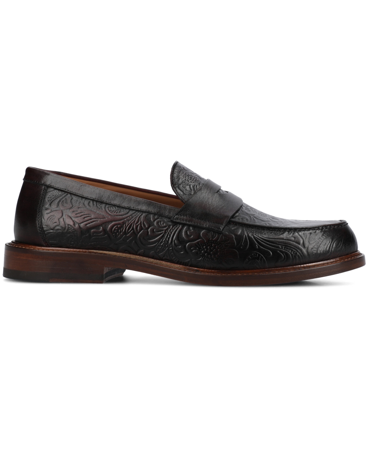 Taft Men's Jack Medium And Wide Width Penny Loafers