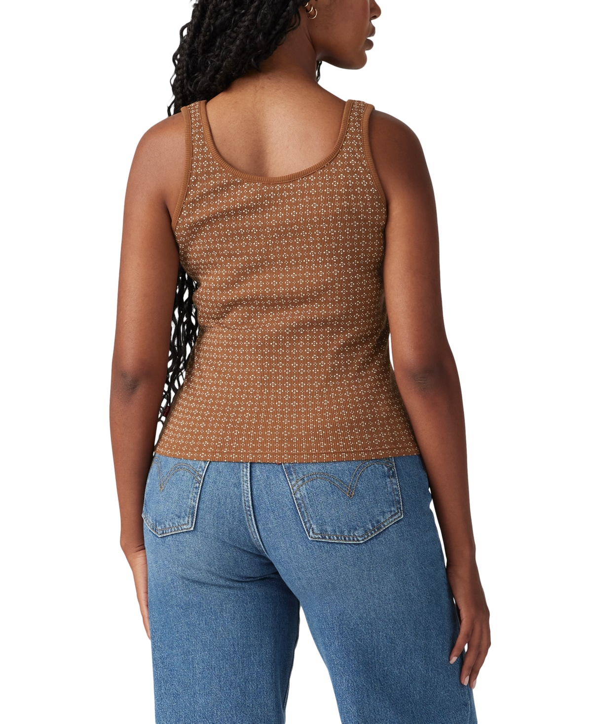 LEVI'S WOMEN'S ESSENTIAL RIBBED TANK TOP 