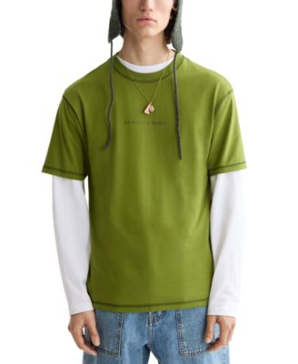 SCOTCH & SODA - Men's Core Relaxed Fit Short Sleeve Logo Graphic Crewneck T-Shirt