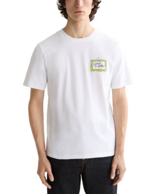 SCOTCH & SODA - Men's Short Sleeve Screen Print Logo Graphic T-Shirt