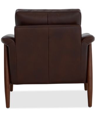 Hazelynn Leather Accent Chair, Exclusively at Macys