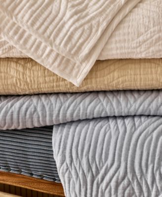 Wiley Cotton Jacquard Quilts