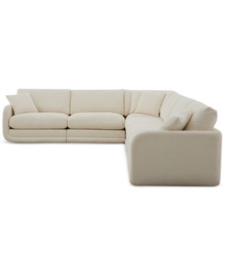 Daryll 5-Pc. Fabric L Sectional, Exclusively at Macy's