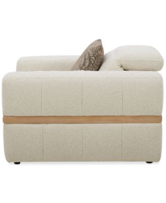 Nierling Fabric Power Motion Recliner with Power Headrest, Exclusively at Macy's