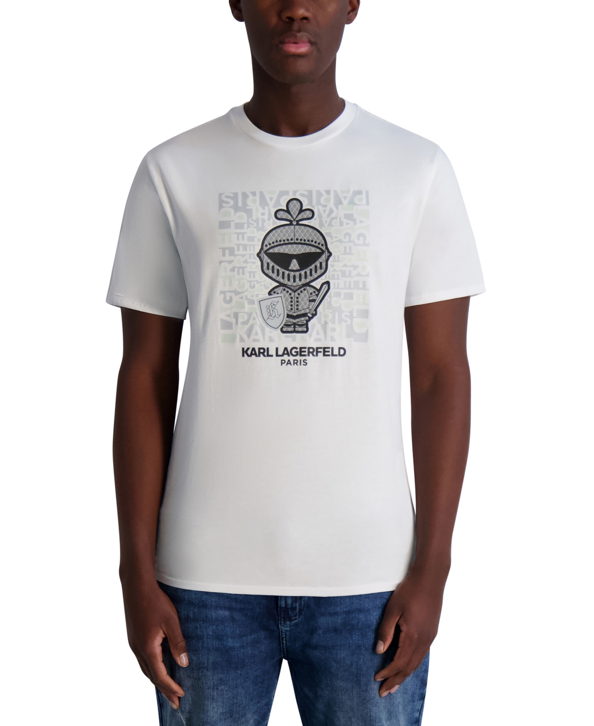 Karl Lagerfeld Men's Armor Graphic T-shirt