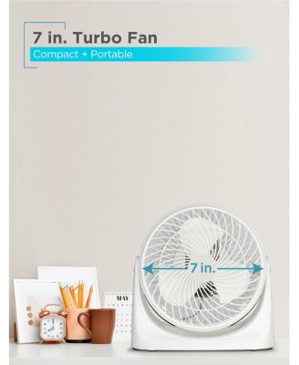 BLACK+DECKER 7-Inch Small Self-Standing Adjustable Portable Fan with 3-Speed Settings