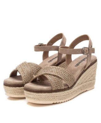 Women's Wedge Espadrille Sandals Refresh By Xti
