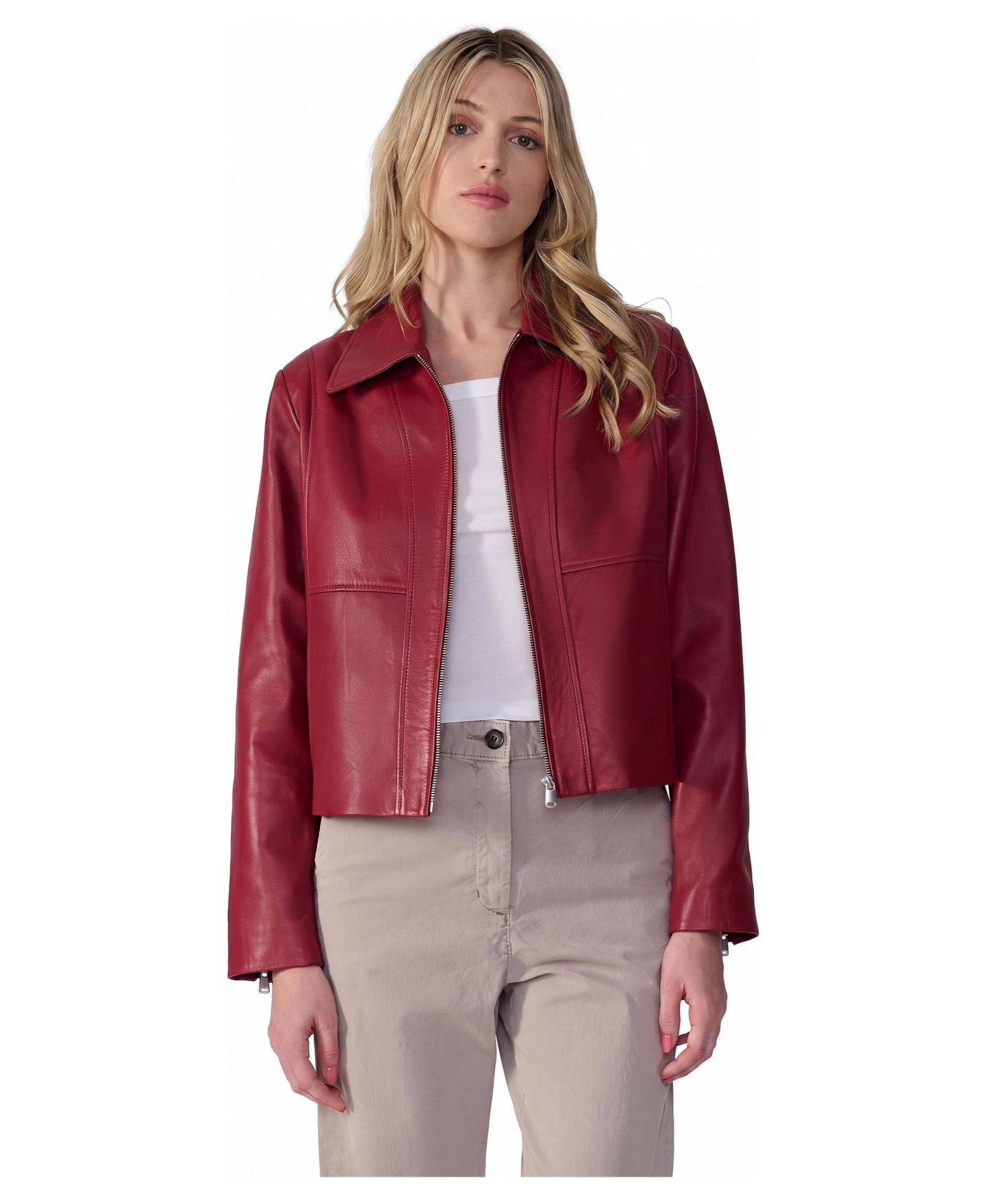 Женская куртка Furniq UK Classic Leather — фото 1