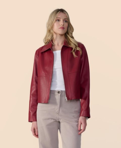 Женские куртки Furniq UK Women's Classic Leather Jacket