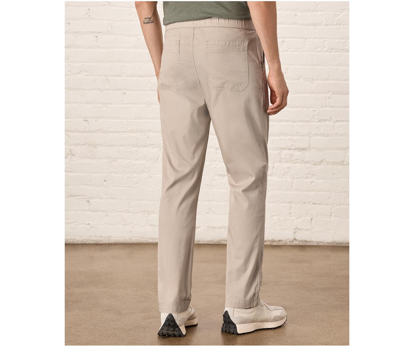 Мужские брюки Pact Organic Cotton Daily Twill Midweight, цвет: Серый — фото 4