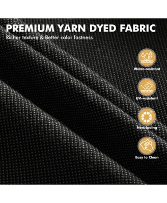 13 Piece Outdoor Patio Furniture Sets with Fire Pit Table,All Weather Wicker Sectional Sofa with Extra Deep Patio Swivel Chairs and Solar PoweRed Coffee Table for