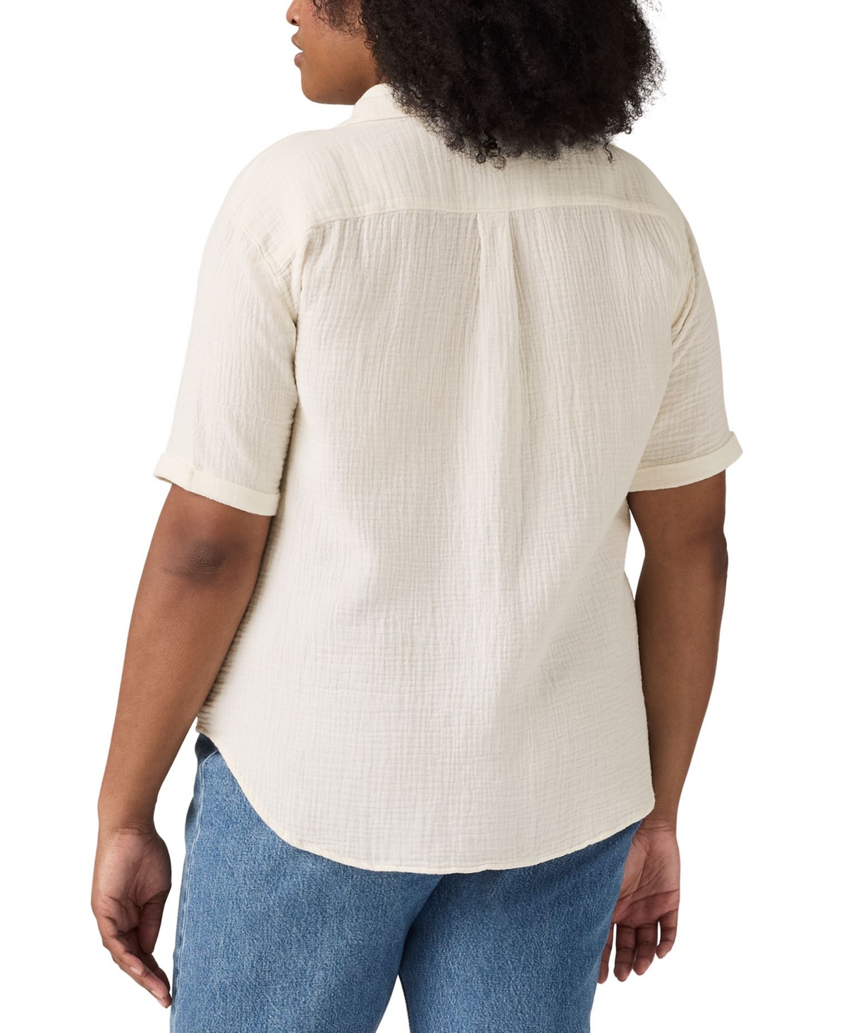 Levi's Plus Size Darlene Cotton Short-sleeve Shirt