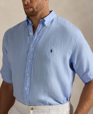 Men's Big & Tall Linen Shirt