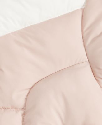 Big Girls Contrast Yoke Puffer Jacket