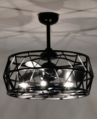 26" Loredana 6-Light Indoor Ceiling Fan Chandelier