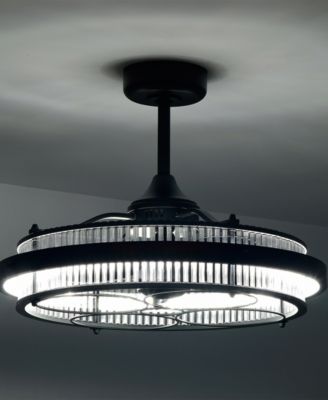 28" Daciana 1-Light Indoor Ceiling Fan Chandelier