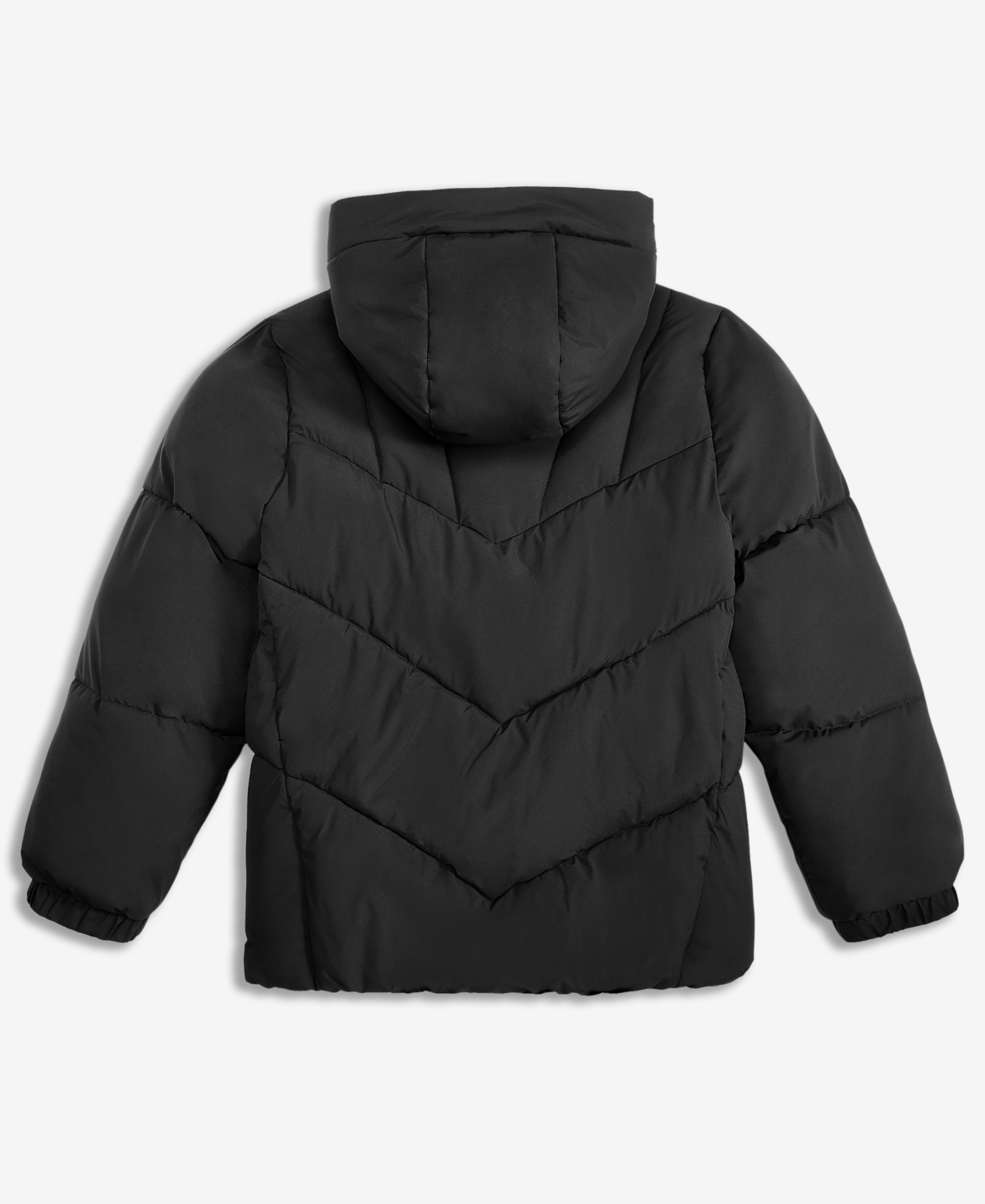 Sam Edelman Big Girls Mermaid Quilt Solid Puffer Jacket
