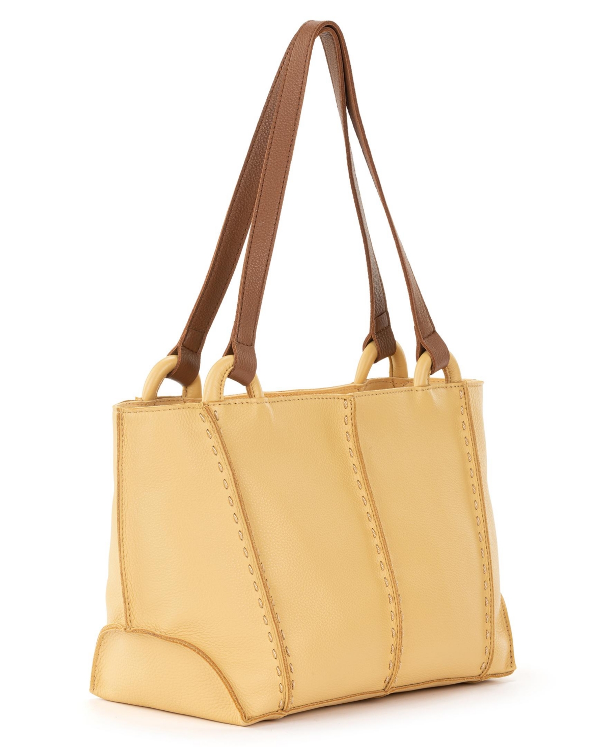 The Sak Los Feliz Leather Zipper Satchel Bag