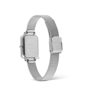 Women's Analog Silver Tone Stainless-Steel Watch, 20mm