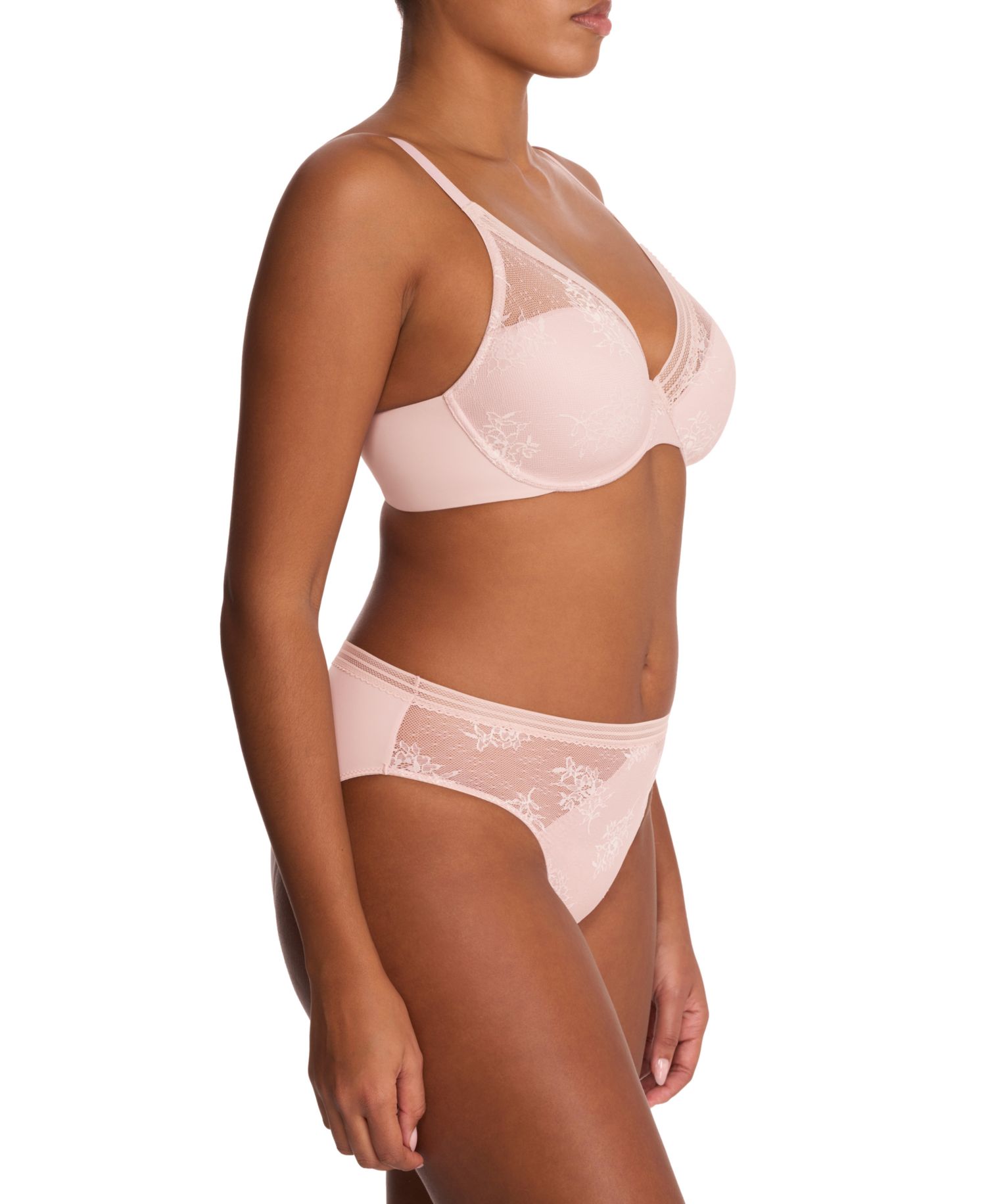 Women's Love Lace Full-Figure Underwire T-Shirt Bra 731351